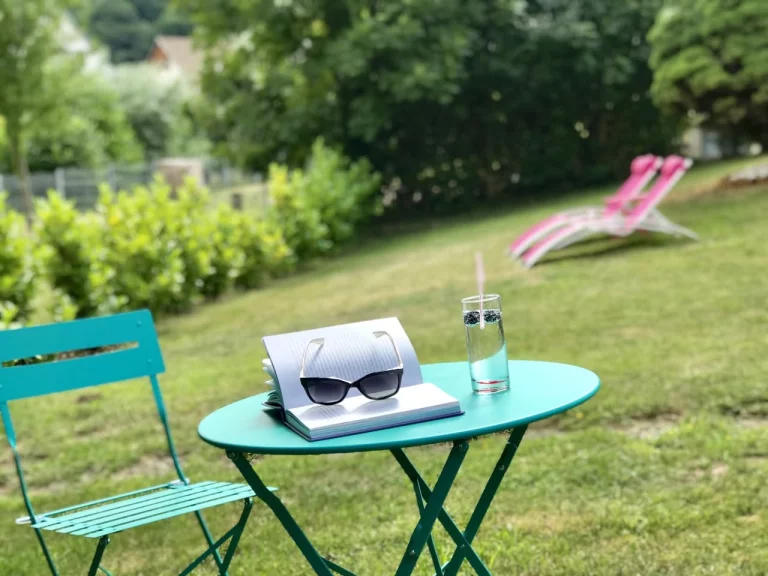 The garden at Les Écrins